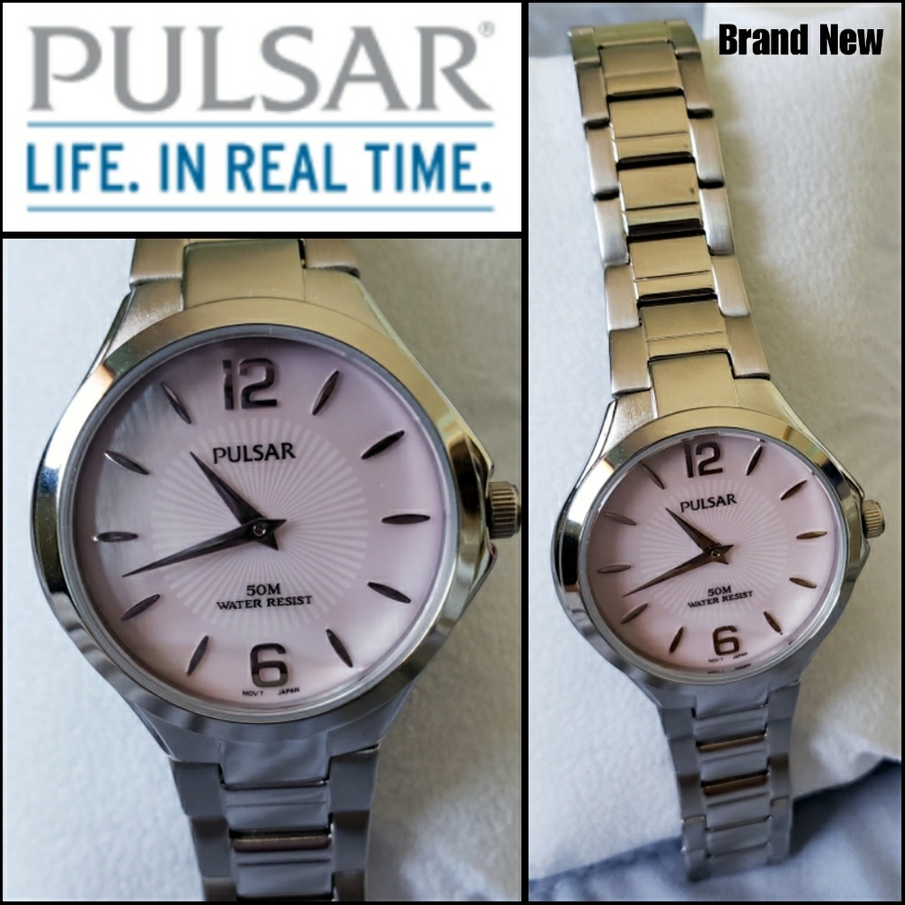 🆕️ PULSAR Stainless Steel watch